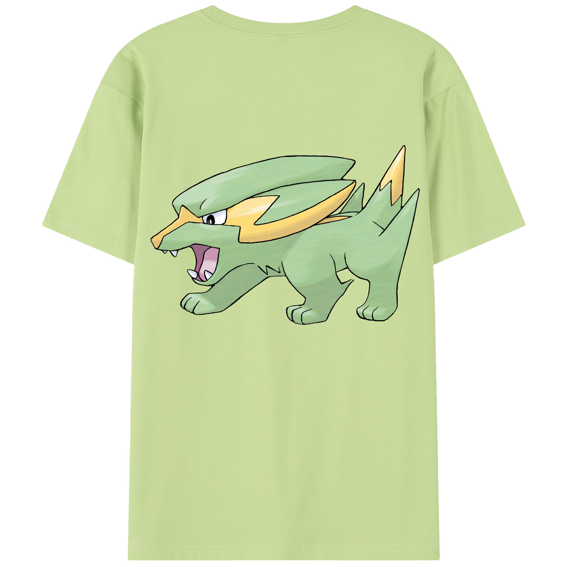 （画像用） ポケットモンスター Pokémon 綿100％半袖Tシャツ（背面プリント）